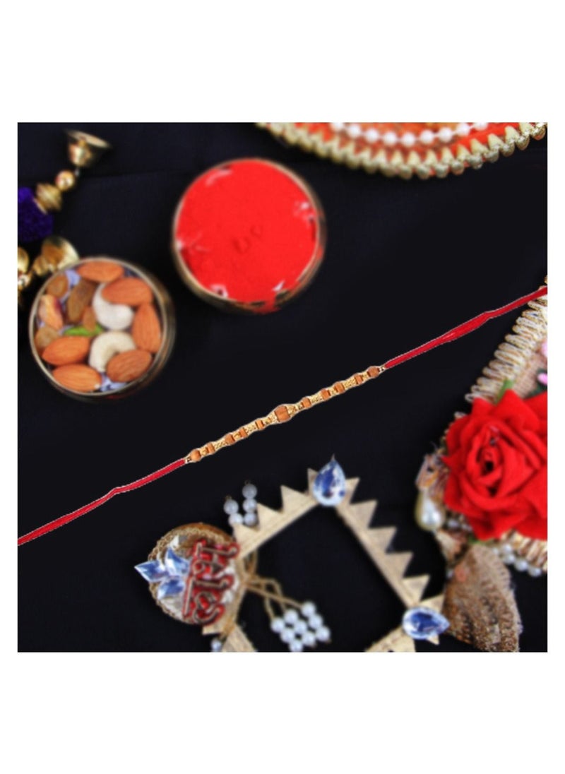 Madhoor Designer Handcrafted Rakhi Multicolour  - Image 2