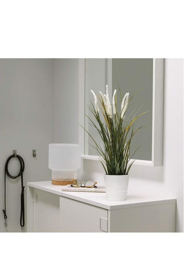 آيكيا فراكتا نبات صناعي في آنية, داخلي/خارجي زينة/عشب, 55×9 سم - Image 2