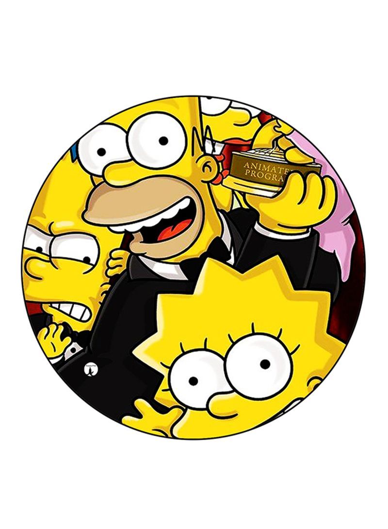 RKN Simpsons Printed Mouse Pad Multicolour