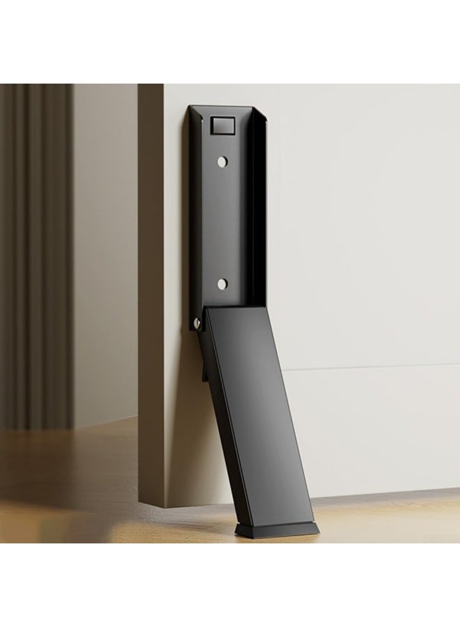 M MIAOYAN Foot-operated doorstops with anti-slip rubber tips and stainless steel construction can securely fix doors in indoor and outdoor environments. - Image 3