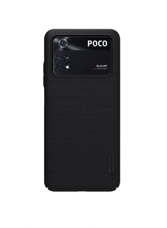 Nillkin Super Frosted Shield Hard Back Case Cover For Xiaomi Poco X4 Pro 5G Black - Image 2