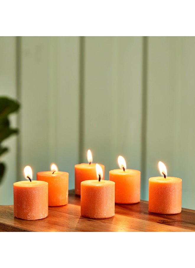 Home Box Audrey 6-Piece Orange Blossom Votive Candle Set 32 g  - Image 3