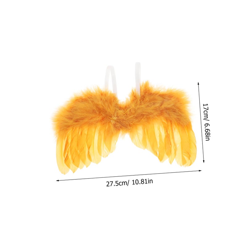 Newborn Baby Photography Wing Prop Soft Costume Gentle Material Growth Stages - Image 3