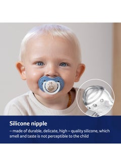 Silicone Dynamic Soother 0-3m 2 pcs Night&Day Girl - pzsku/Z600AC20096BEA8BC909BZ/45/_/1708513371/b6f61f09-12ff-4ed9-9251-2a5433662450