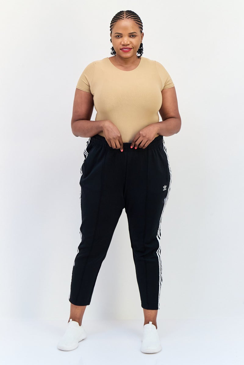 adidas Originals Women Plus Size Outdoor Sweatpants, Black  - Image 4