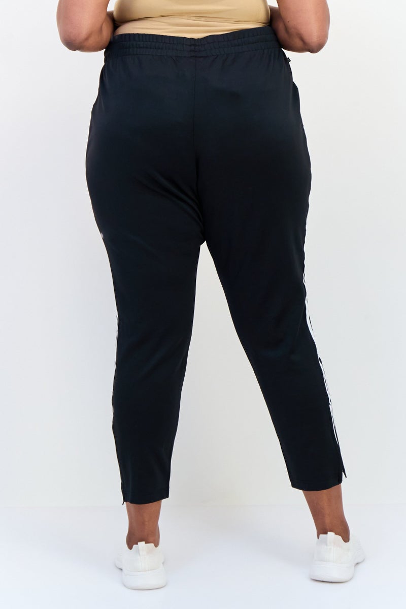 adidas Originals Women Plus Size Outdoor Sweatpants, Black  - Image 3