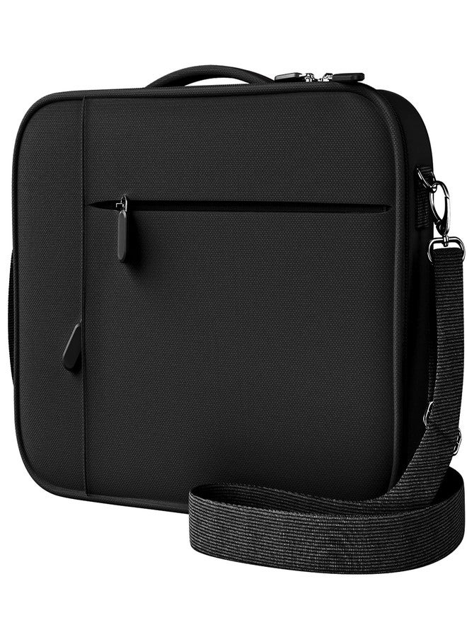 DEHITE Bible Carrying Cases for Women — Bible Cover for Women and Men — Grey Large Size — Bag Fits Books 10.1 X 7.1 X 1.9 in — Pen Slots — Zippered Pocket — Shoulder Strap — Premium Fabric - Image 3