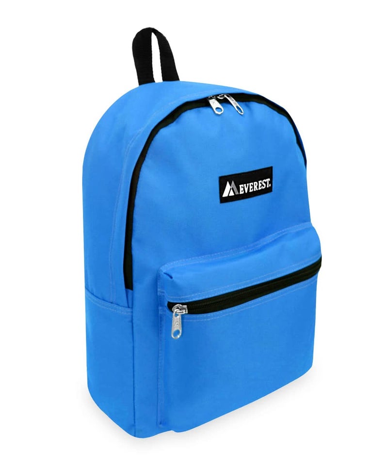 Everest Luggage Basic Backpack, Royal Blue, Medium - Image 3