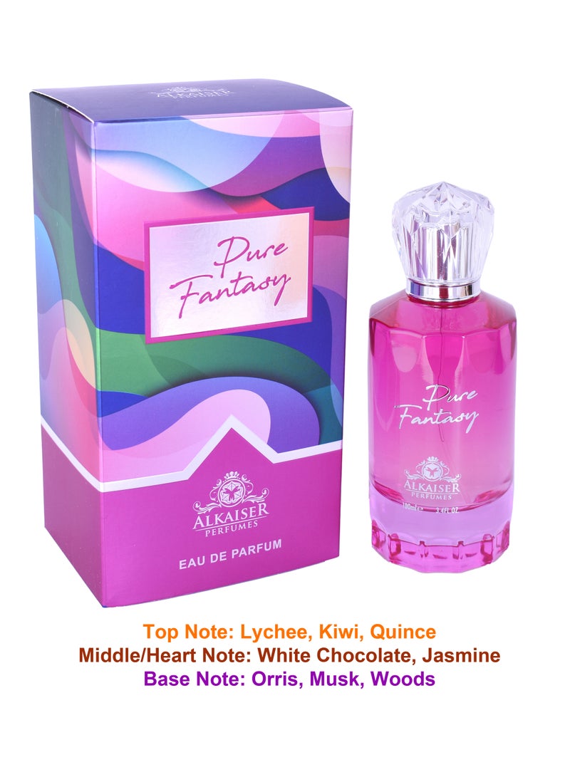 ALKAISER PERFUMES Pure Fantasy Eau De Parfum 100ml ALKAISER PERFUMES Unleash Your Imagination with Every Scent - Image 3