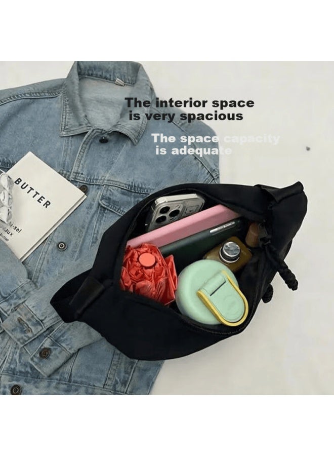 Right Away Women's Crossbody Dumpling Bag Large Capacity Shoulder Bag Casual Work Commuter Backpack For Women - Image 2