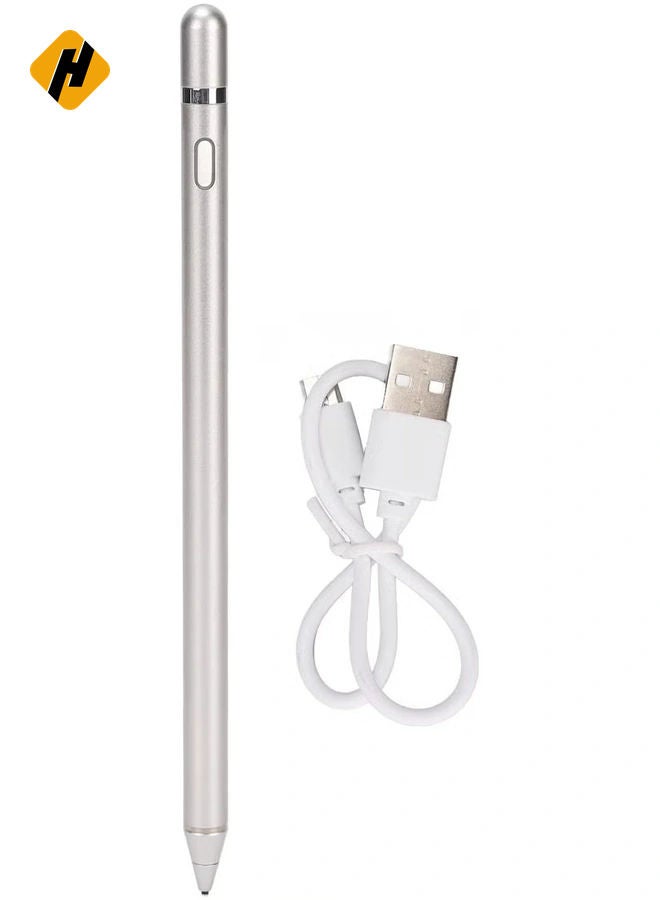 هوها قلم الفضة القلم مع رفض النخيل لجهاز iPad "  - Image 4