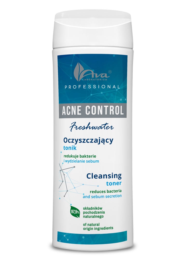 AVA Acne control Professional- Cleansing toner for young skin with imperfections 250 ml - Image 1