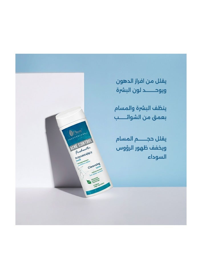 AVA Acne control Professional- Cleansing toner for young skin with imperfections 250 ml - Image 3