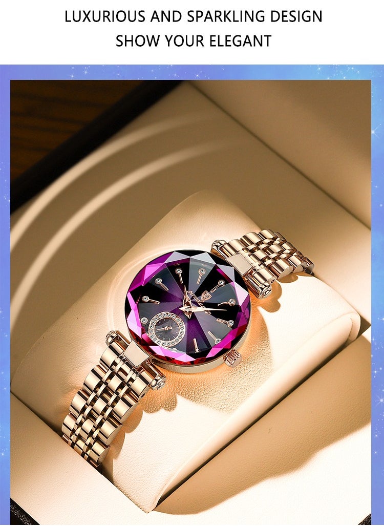 POEDAGAR - Women's Waterproof Luminous Quartz Classic Wrist Watch - Image 1