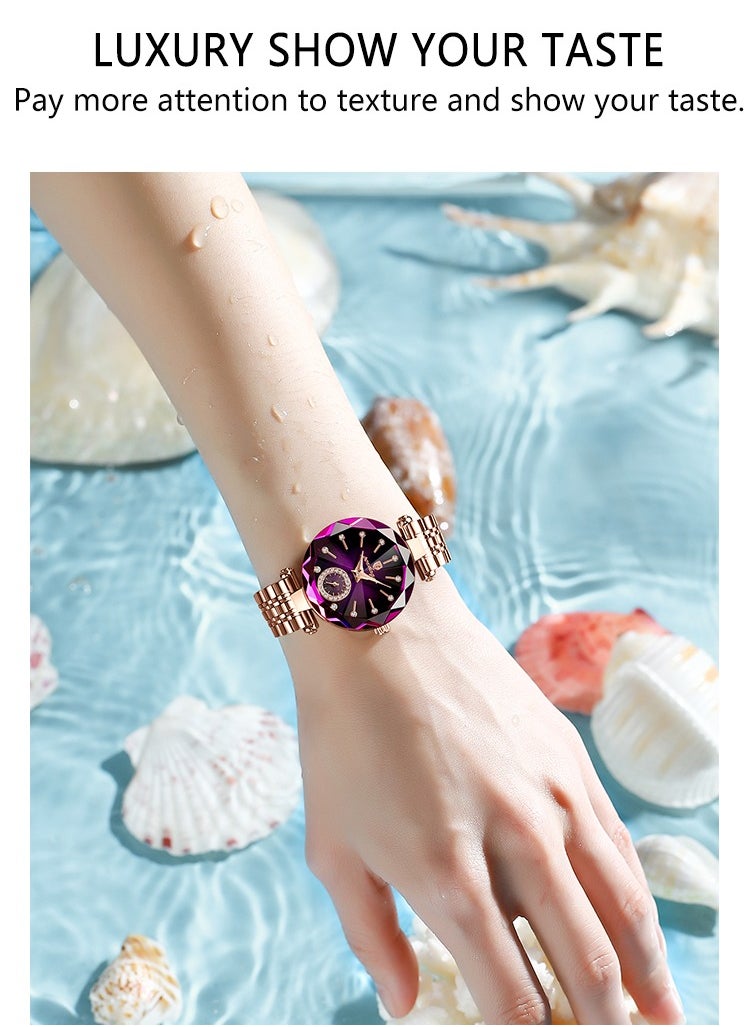 POEDAGAR - Women's Waterproof Luminous Quartz Classic Wrist Watch - Image 1