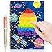 xiaomianyang Pop Notebook for Kids Fidget Boys Diary Journal 83x57 Inches 160 Lined Pages with 6 Multicolor Pen Spiral Journal for Teenage School Writing Drawing Pop Rocket It Gifts Stuff Age 6 8 10 12 - Image 3