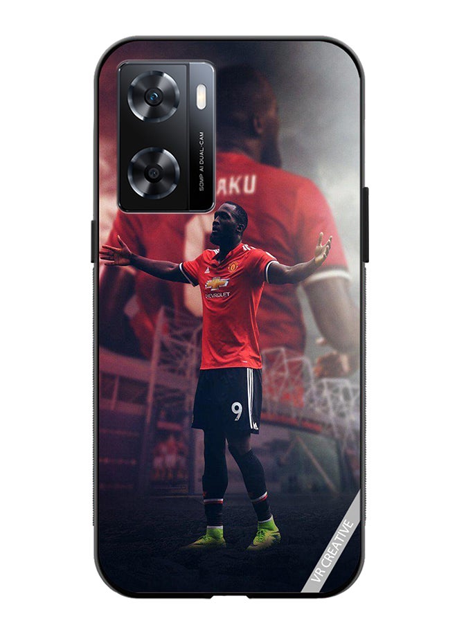 VR CREATIVE Protective Case Cover For Oppo A57/A77s Lukaku Design Multicolour - Image 1