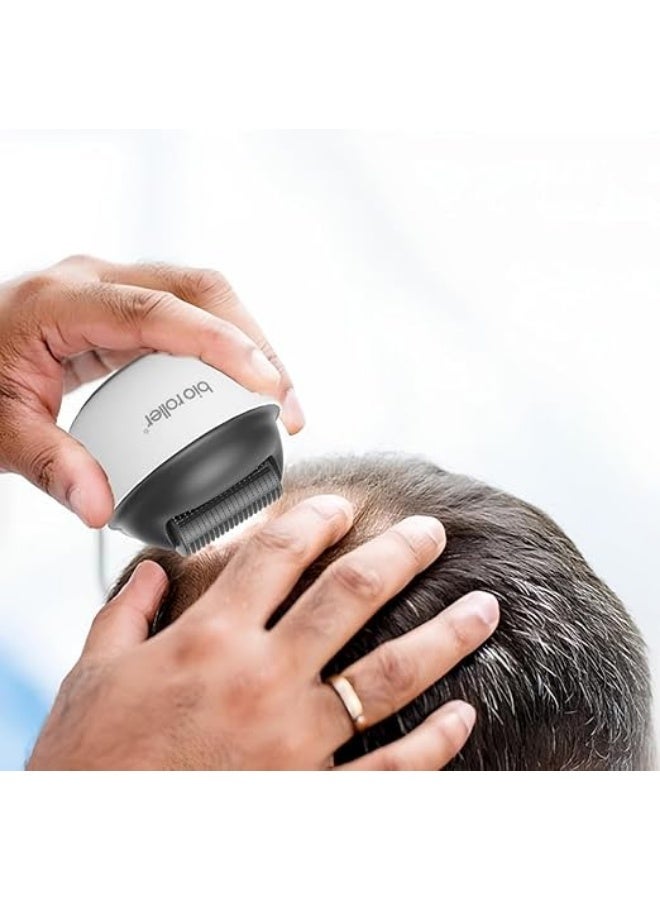 بيو رولر مجموعة ديرما رولر مع إبر دقيقة، 1200 إبرة دقيقة من التيتانيوم للوجه والجسم، تحفز نمو الشعر، تقلل من ندبات حب الشباب والتجاعيد وعلامات التمدد-1ملي - Image 4