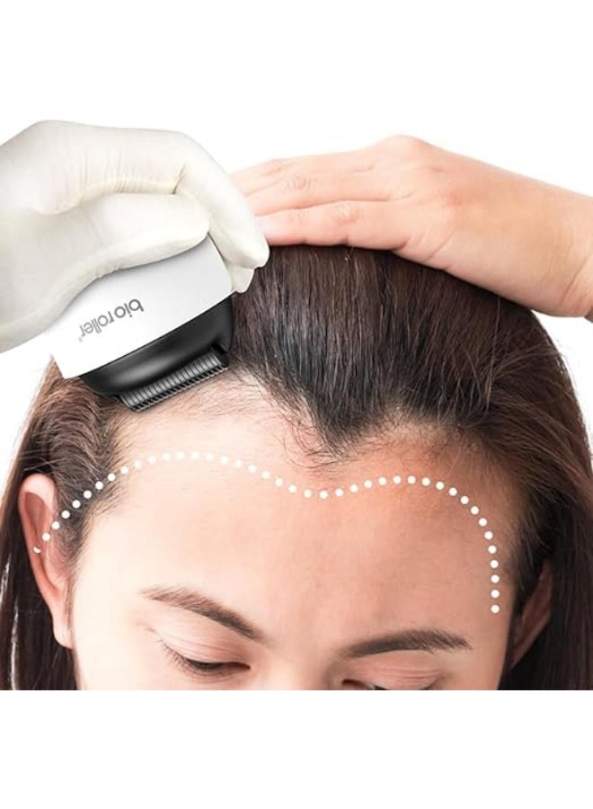 بيو رولر مجموعة ديرما رولر مع إبر دقيقة، 1200 إبرة دقيقة من التيتانيوم للوجه والجسم، تحفز نمو الشعر، تقلل من ندبات حب الشباب والتجاعيد وعلامات التمدد-1ملي - Image 5