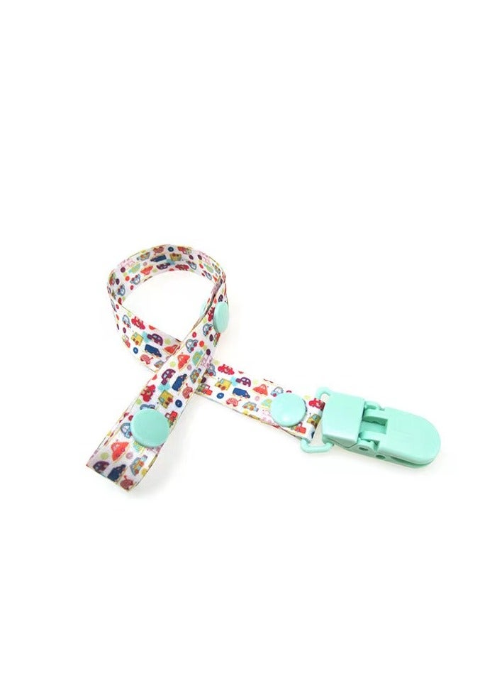 Set of 5 Adjustable Baby Pacifier Clip Ribbon Holders for Boys and Girls, Teething Toy Teethers - Image 4