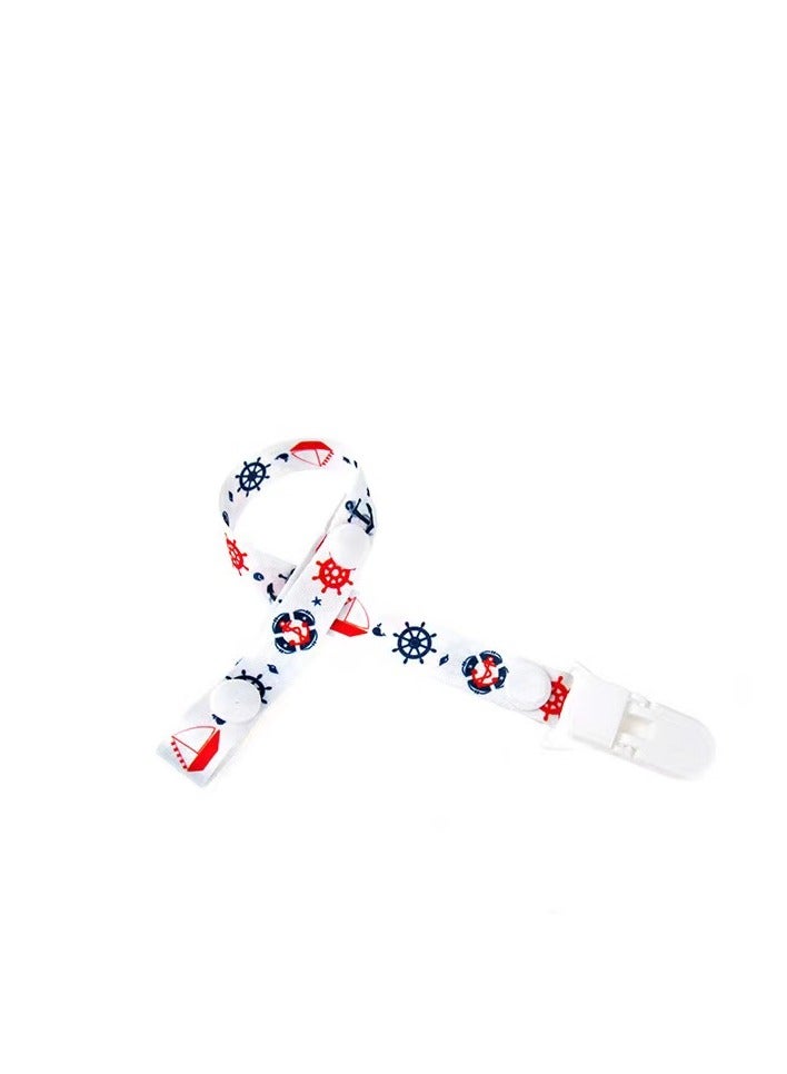 Set of 5 Adjustable Baby Pacifier Clip Ribbon Holders for Boys and Girls, Teething Toy Teethers - Image 5