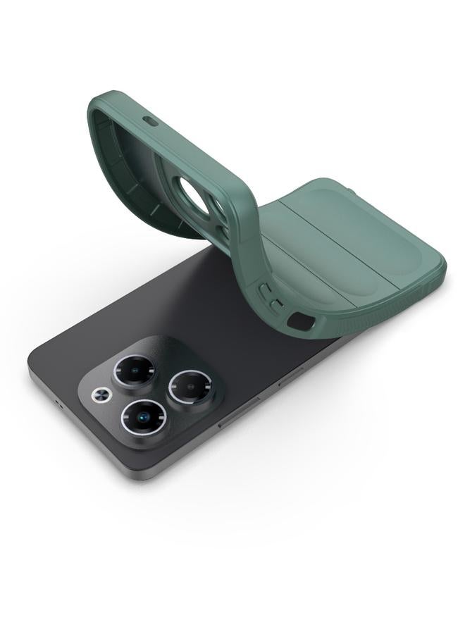 Zaboon Case For Infinix Note 40X 5G Global Magic Shield TPU + Flannel Phone Case - Image 4