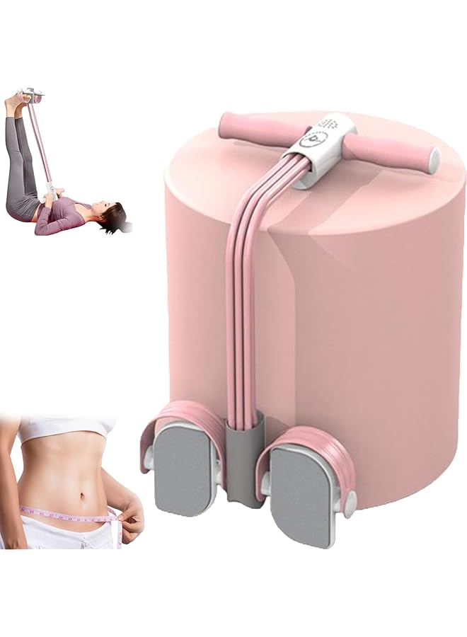 NALACAL Multifunction Tension Rope 6 Tube Elastic Yoga Pedal Puller Resistance Rope Multifunction Foot Pedal Resistance Band with counter Natural Latex Tension Rope for Abdomen Waist Arm Leg - Image 1