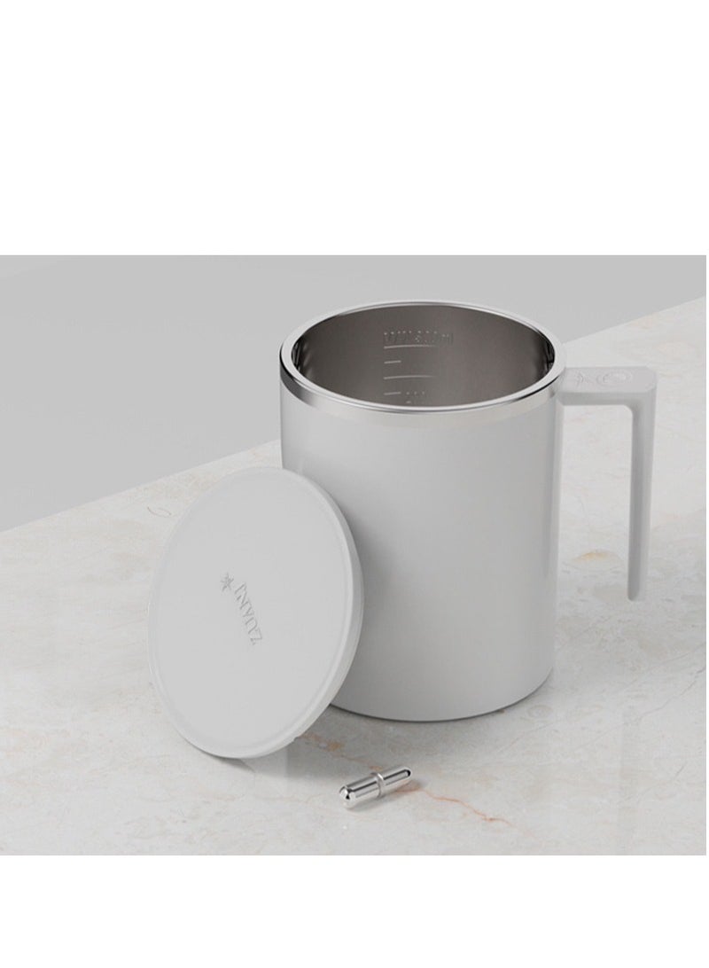 New Automatic Coffee and Milk Powder Stirring Mug, Electric Rechargeable Coffee Cup, Specially Designed for Mixing Milk Powder, Perfect for Office Use, White Coffee Cup. 