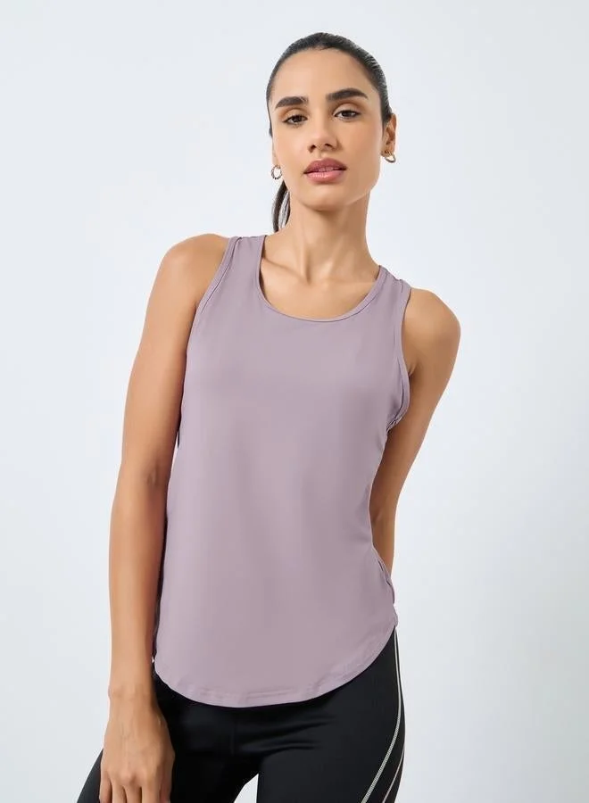 ستايلي اكتيف بلوزة كت بتفاصيل ريسرباك