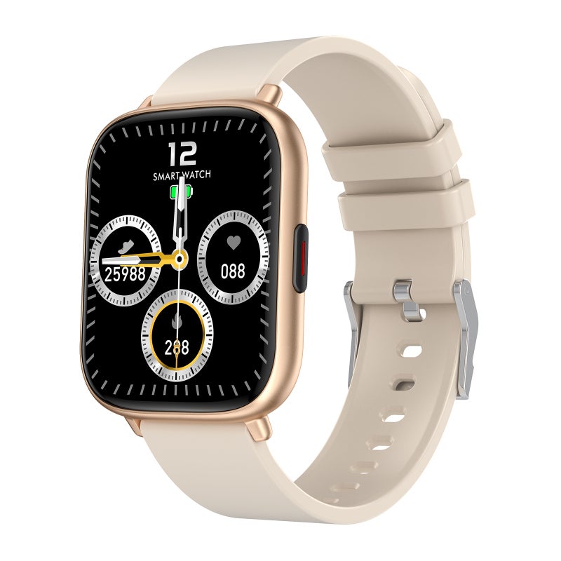 Smart Watch 1.85" 2.5D Curved Screen With 240*286 Resolution - Body Temperature Detection Fitness Tracker Bracelet for Daily Health Monitoring, Sports Enthusiasts - Image 1