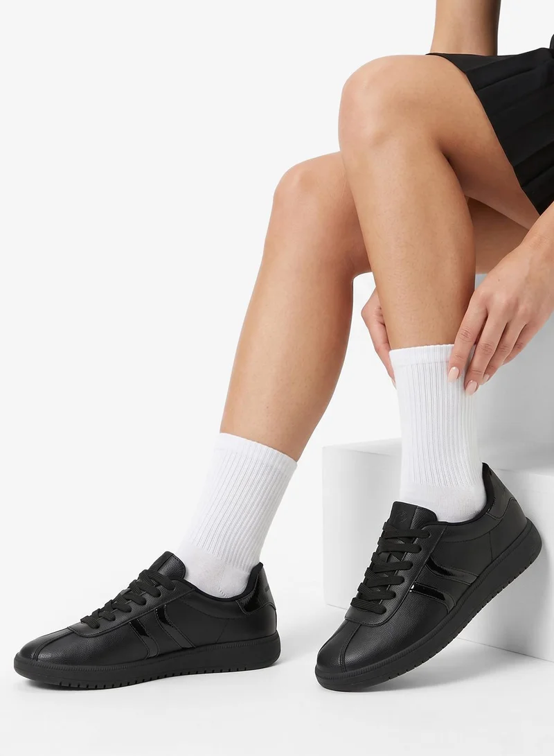 Aldo BLACK Chicsneaker Low Top Sneakers for Women | Best Price UAE