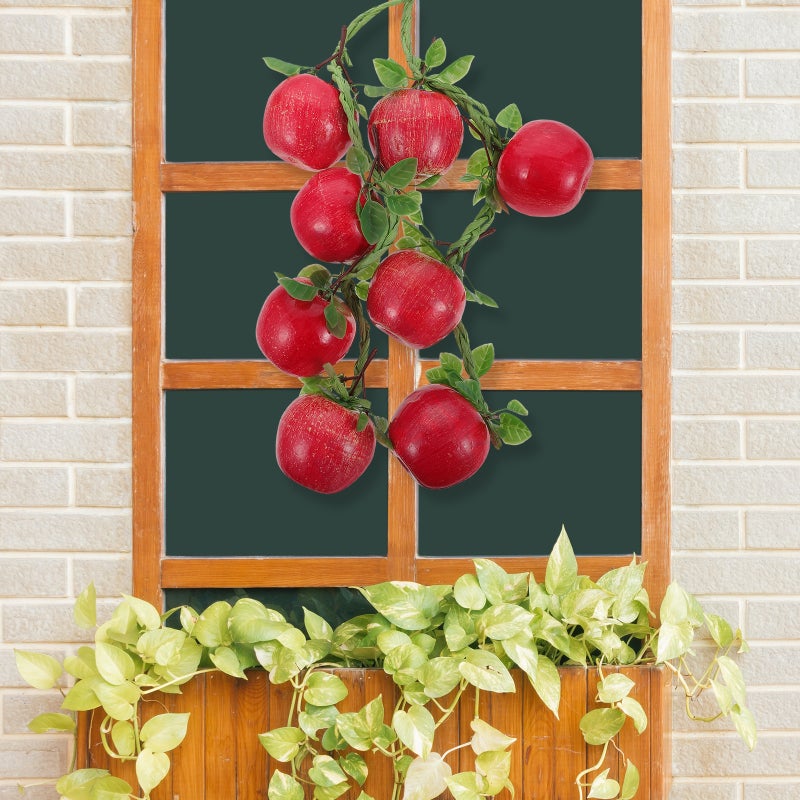 2Pcs Simulation Fruit String Pendants Home Hanging Ornaments Lovely Photo Props - Image 2