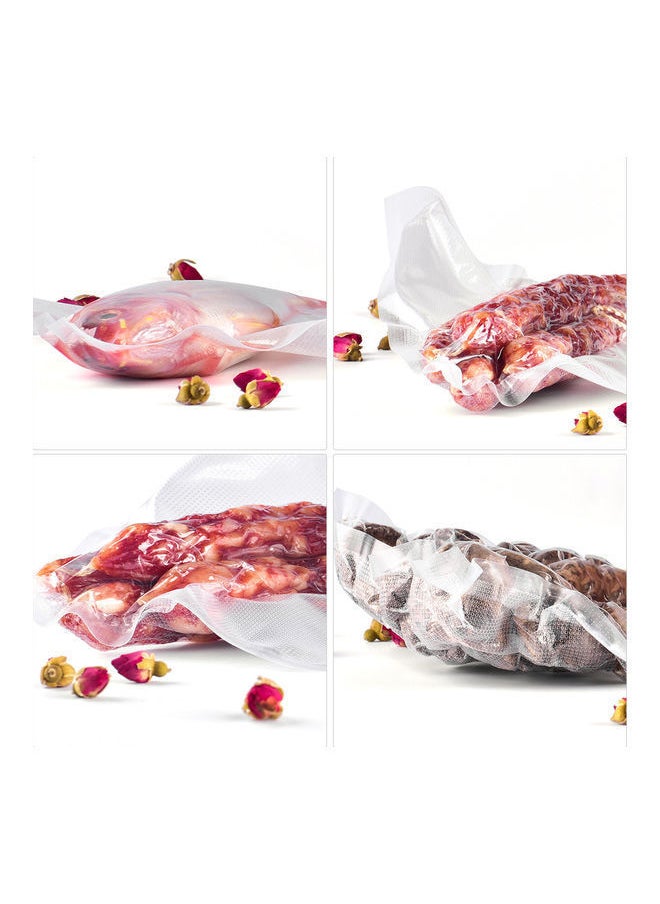 NIBEMINENT 10-Piece Reusable Food Vacuum Sealer Bag Clear 25 x 40, 19 22cm  - Image 4