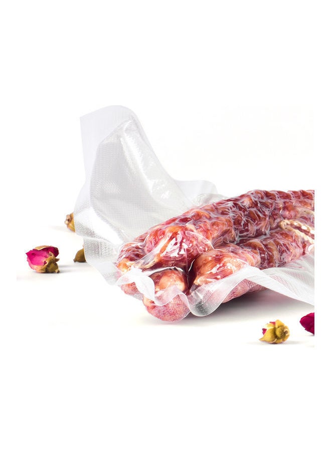 NIBEMINENT 10-Piece Reusable Food Vacuum Sealer Bag Clear 25 x 40, 19 22cm  - Image 2
