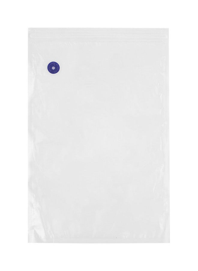NIBEMINENT 10-Piece Reusable Food Vacuum Sealer Bag Clear 25 x 40, 19 22cm  - Image 3