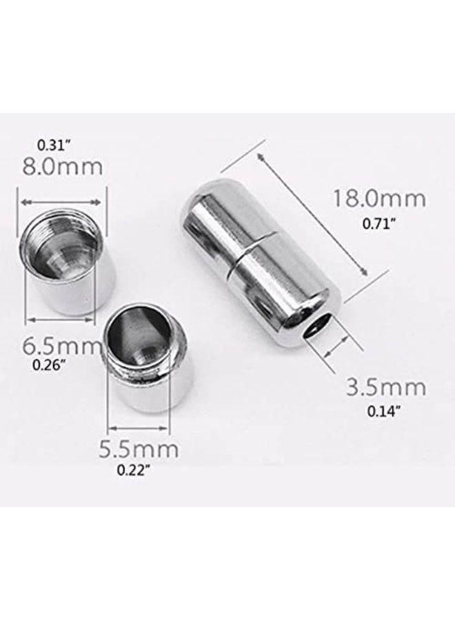 MySouq Metal Capsule No-Tie Shoelace Clasps - Screw Turn Lock Buckles for Elastic Shoelaces, Sports and Casual Shoes Accessories(2 PCS) - Image 5