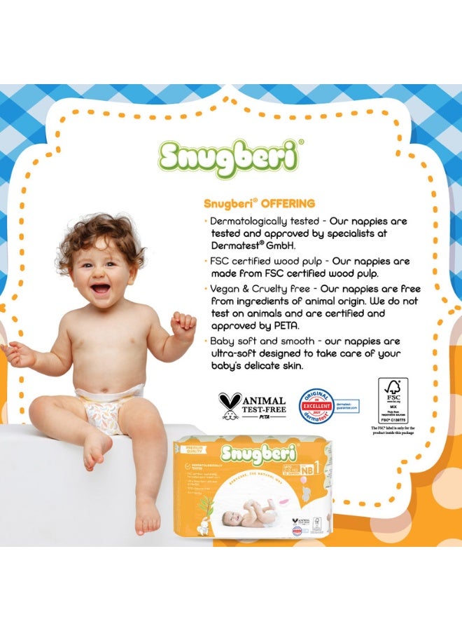 Snugberi Diaper Size 1 New Born 2-5Kg 32's - Image 5