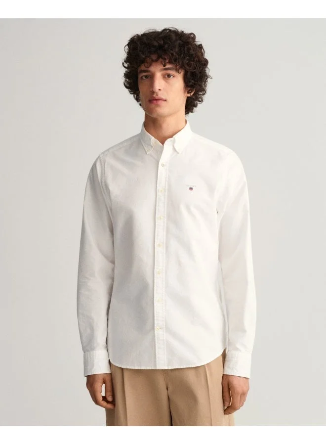 GANT  Gant Slim Fit Oxford Shirt for Men | Best Price UAE