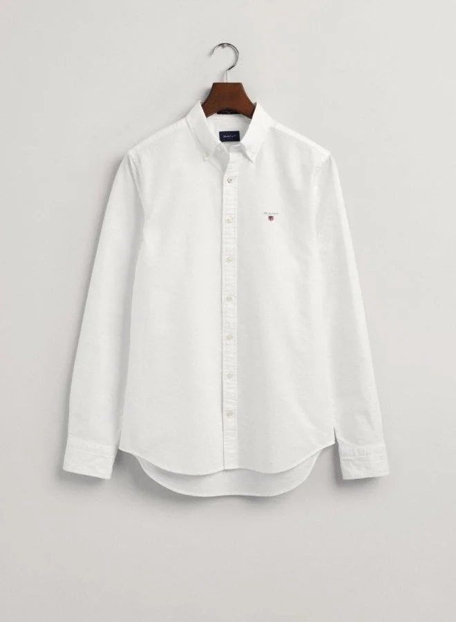 GANT  Gant Slim Fit Oxford Shirt for Men | Best Price UAE