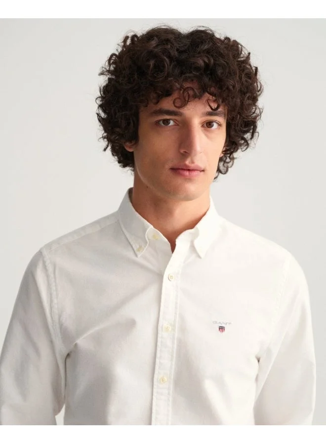 Gant  Gant Slim Fit Oxford Shirt for Men | Best Price UAE