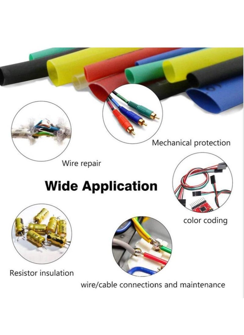 Generic 164 Pcs Electric Insulation Heat Shrink Wrap Cable Sleeve  - Image 5