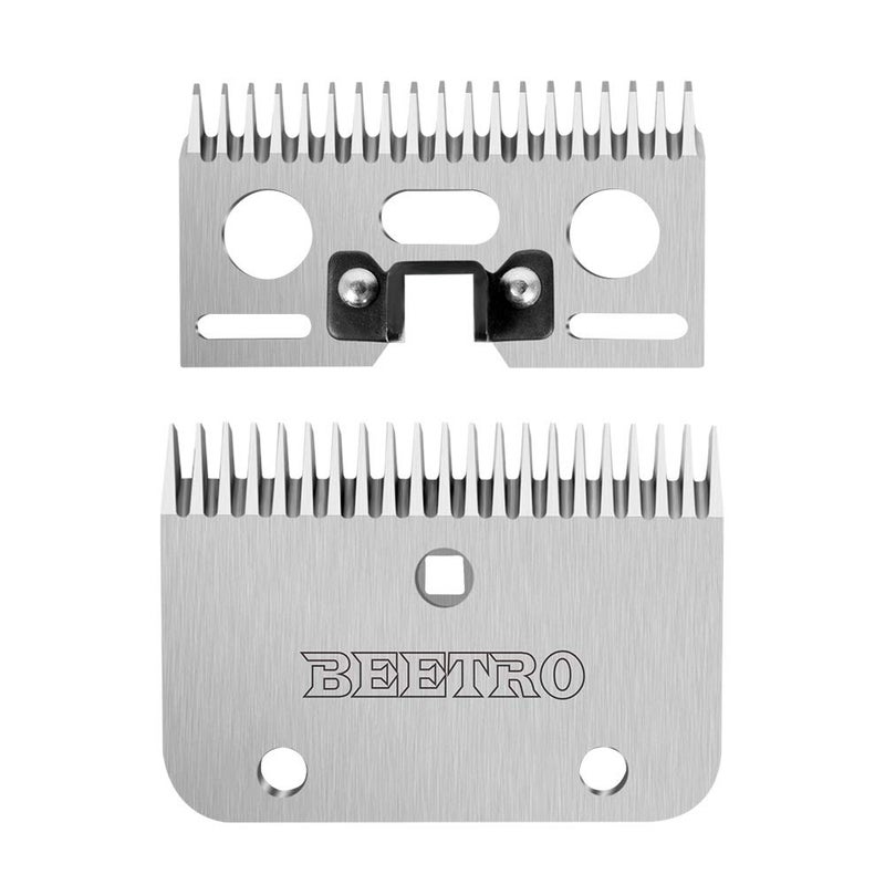 BEETRO BEETRO 19 and 21 Teeth Horse Shears Replacement Blades Professional Stainless Steel Clipper Blades for Horse Equine Goat Pony Cattle 