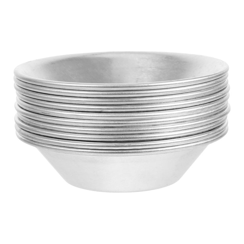 Aluminum Egg Tart Molds 10pcs Mini Baking Cups Small Cake Pan Set - Image 2