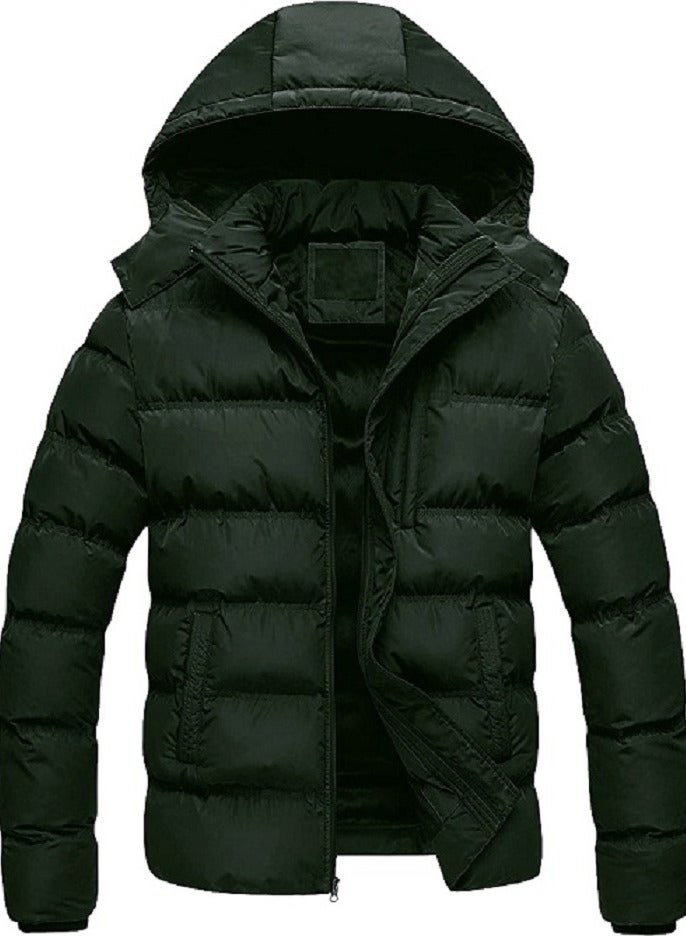 general Bomber Jacket with Removable Hood For Unisex - Image 1