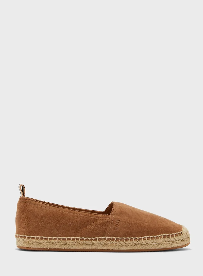 BOSS Lace Up Low-Top Sneakers