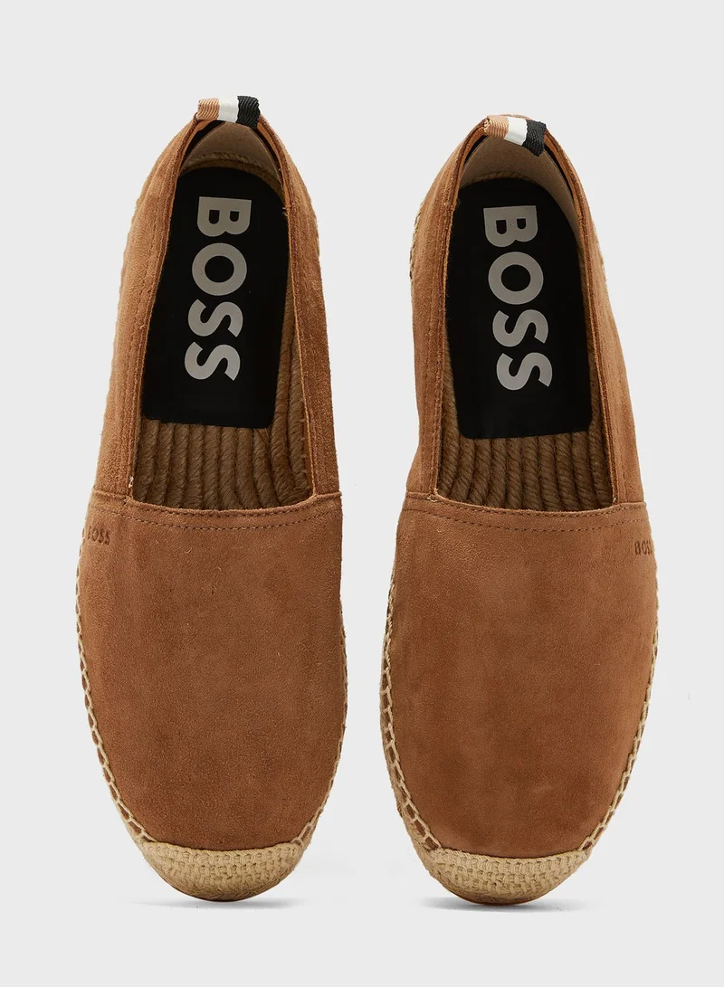 BOSS Lace Up Low-Top Sneakers