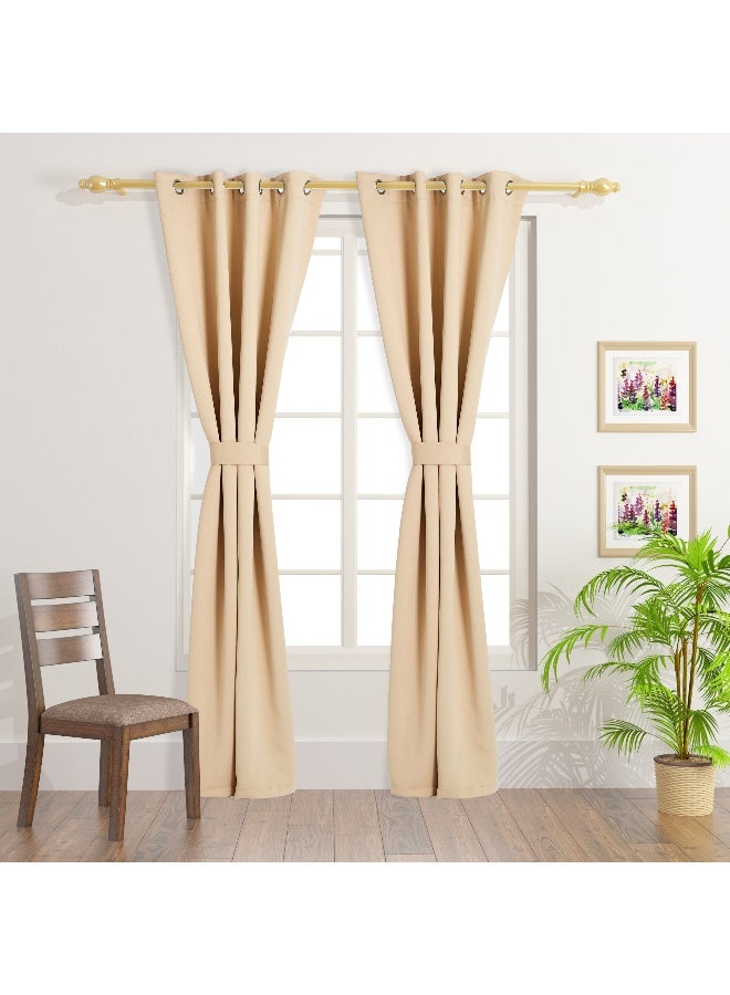Home Box 4-Piece Uni-Blackout Curtain - Image 1
