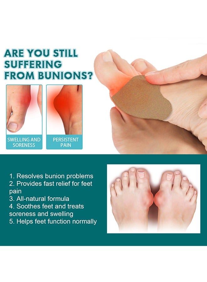 EELHOE 6Pcs - Bunion Relief Fit Patch, Bunion Relief Patch, Strongjoints Anti Bunion Patch, Bunion Pads, Bunion Corrector, Bunion Relief, Elastic Pain Relieving Patch For Bunion - Image 5