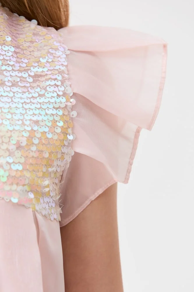 Tenda Sequin Bodice Dress