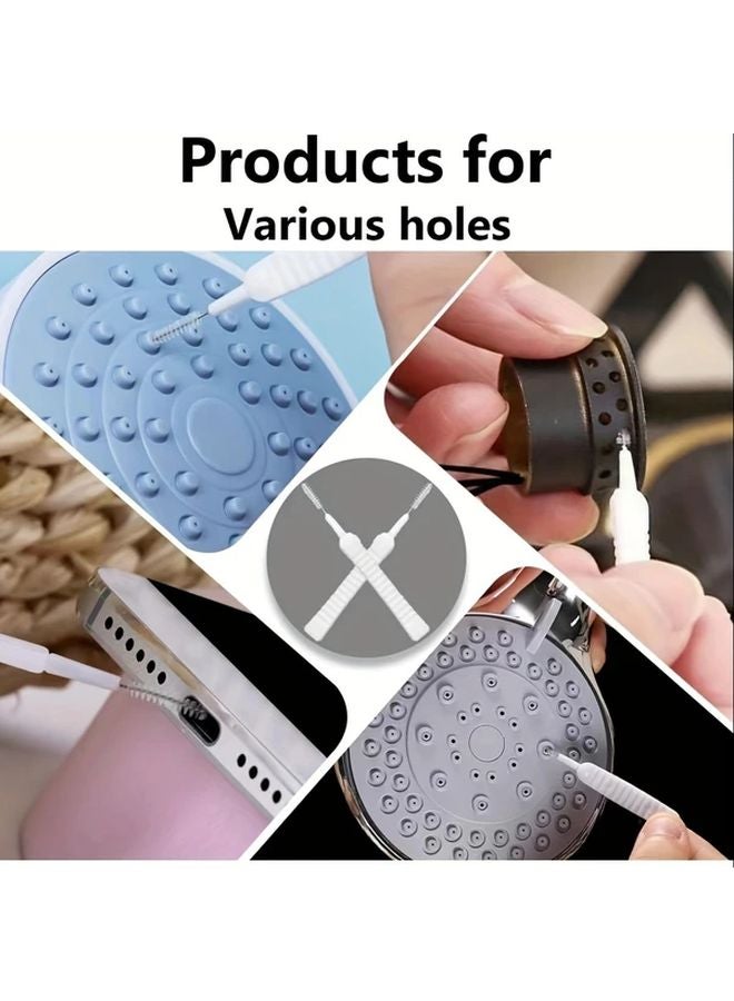 10pcs Phone Hole Cleaning Brush For Charging Port Speaker Dust Removal Tool - Image 3